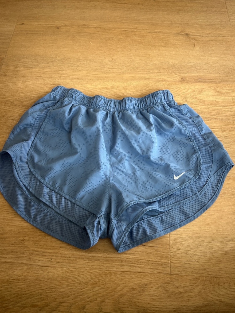 Nike Women’s Light Blue Athletic Running Shorts